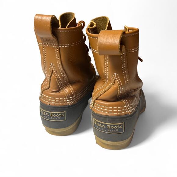 L.L. Bean Vintage USA Made Maine Hunting Shoe Waterproof Duck Boot Womens 8.5 - Picture 3 of 7